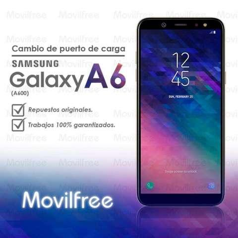 Reparación de entrada de carga Samsung Galaxy A6 2018 Reparación de entrada de carga Samsung Galaxy A6 2018