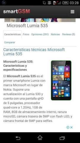 Microsoft Lumia 535 Microsoft Lumia 535