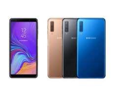 Samsung A7 2018 6&#x27; 64gb 4gb Lte Triple Cámara Nuevo Libre&#x21;&#x21;