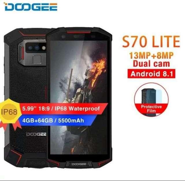 DOOGEE S70 lite, Celular resistente, cámara SONY, muy buenas prestaciones DOOGEE S70 lite, Celular resistente, cámara SONY, muy buenas prestaciones
